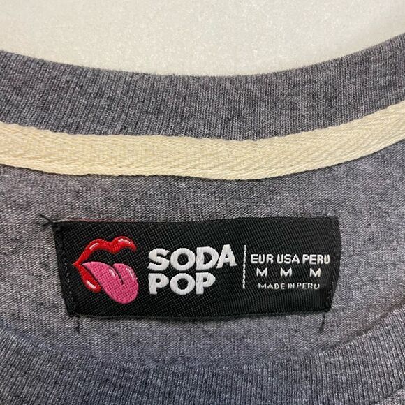 ACDC Gonna Take You To Hell Graphic T-shirt Men Medium Gray Short Sleeve Music - Picture 4 of 5